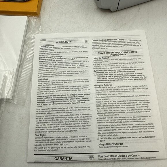 Kodak EasyShare Printer Dock Series 3 + C310 Camera w/ 300 Photo Paper Works - Picture 8 of 16